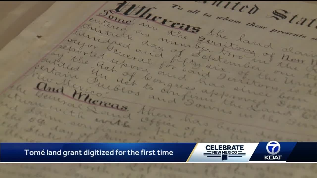 150yearold Tome Land Grant digitized YouTube