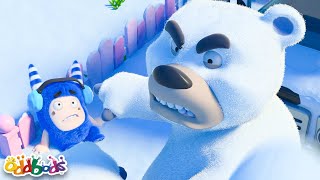 Oddbod vs Snow Bear | Oddbod Full Episode | Moonbug No Dialogue Comedy Cartoons for Kids