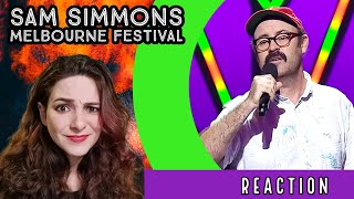 Famous SAM SIMMONS - Melbourne Comedy Festival - REACTION! Profile