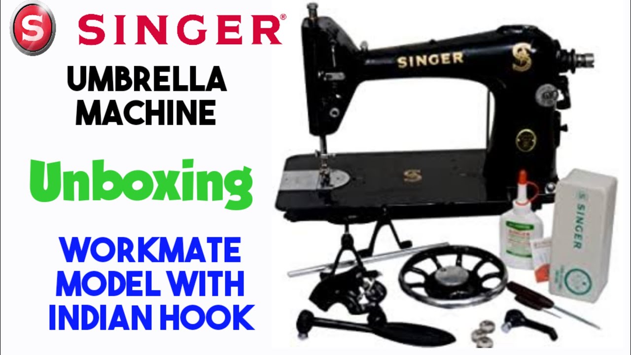 Singer umbrella sewing machine (workmate) round body YouTube