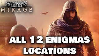 Assassin's Creed Mirage - All 12 Enigma Locations & Solutions (Riddle Me This Trophy)
