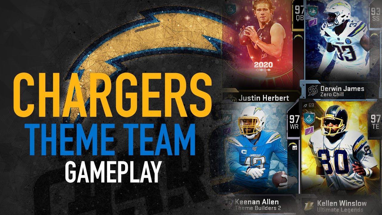 THE *BEST* CHARGERS THEME TEAM IN MADDEN 20 - Madden 20 Theme Team (6/32)