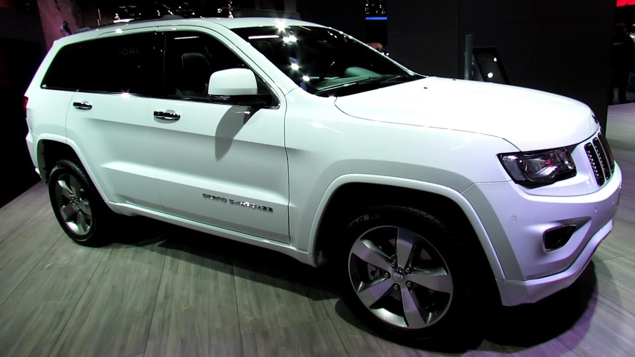 2014 Jeep Grand Cherokee Overland Diesel Exterior Interior Walkaround 2013 Frankfurt Motor Show