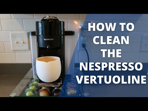 Clean a Nespresso Vertuoline Machine