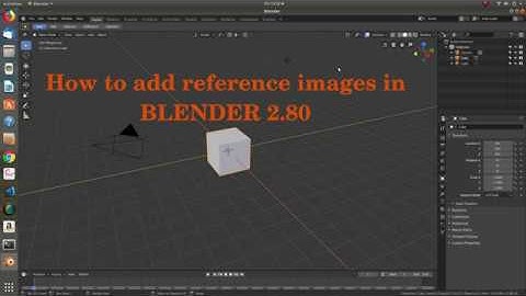 Placing background images in Blender 2.8