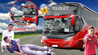 GAWAT! SAPUTRA DI TABRUAK BUS TELOLET😱 | Mikael Family