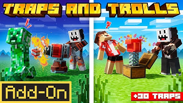Traps And Trolls Add-On | Minecraft Marketplace | Showcase