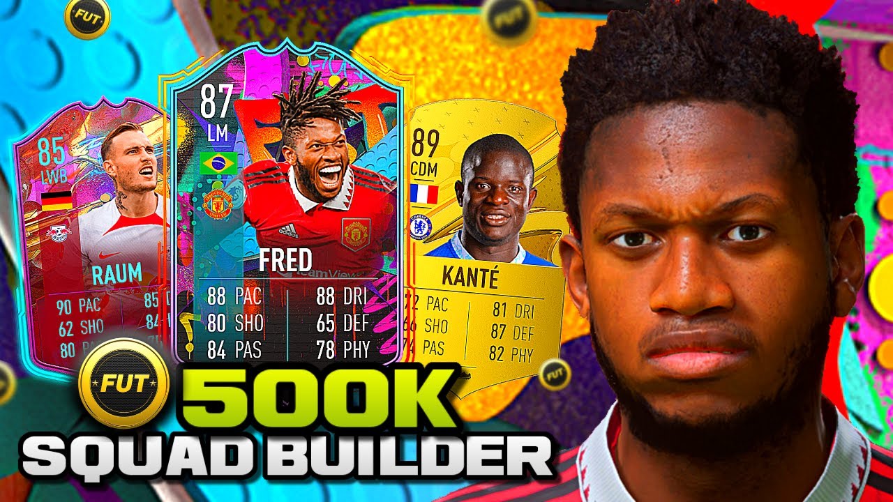 BEST 500K SQUAD BUILDER ON FIFA 23! OP CHEAP TEAM WITH OUT OF POSITION