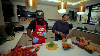 Chef Jeff and Igunza Take Over the Kitchen.