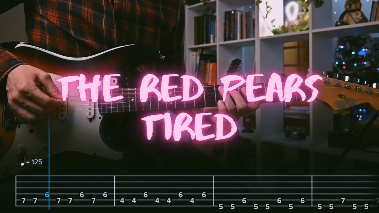 Tired The Red Pears Сover / Guitar Tab / Lesson / Tutorial YouTube