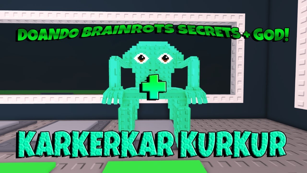 🔴DOANDO BRAINROTS SECRETS + GOD! + KARKERKAR KURKUR #roblox #brainrot ...