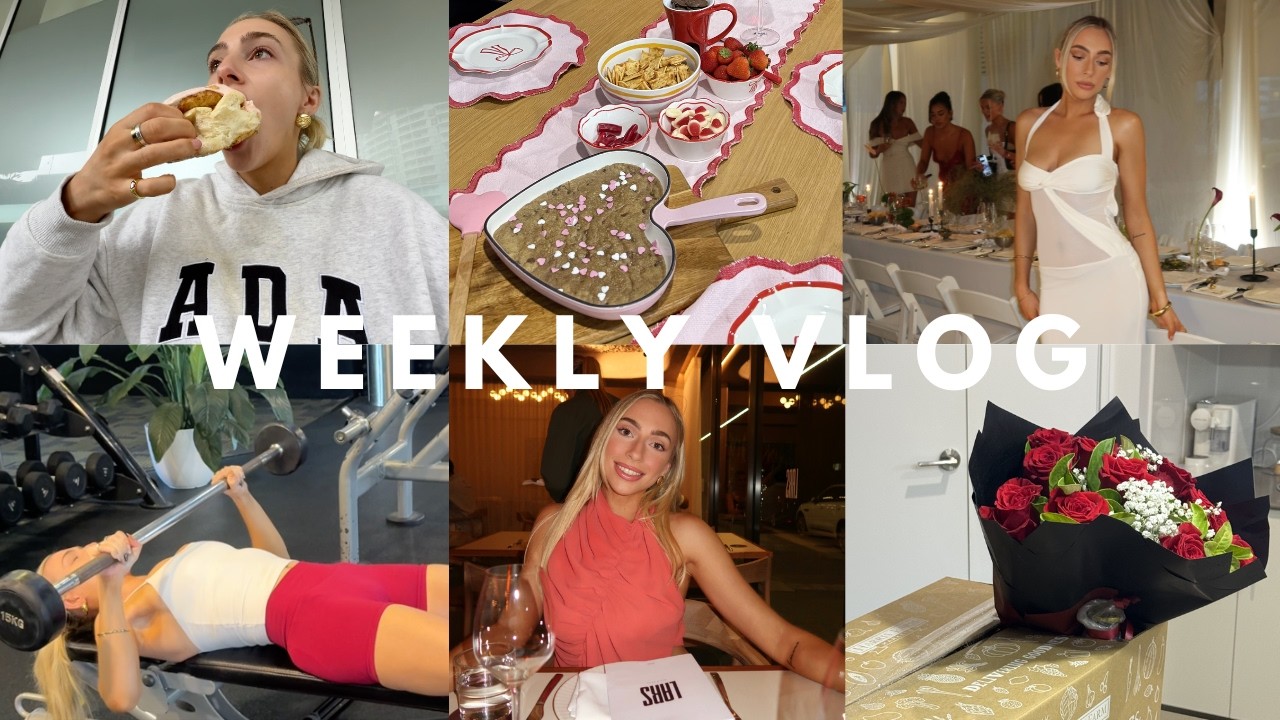 WEEKLY VLOG: Valentine’s Day celebrations & trying TikTok recipes 
