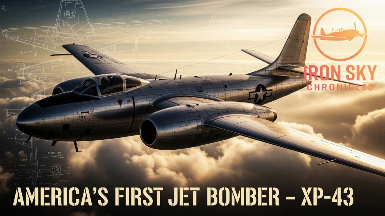 💥 America’s First Jet Bomber That Never Fought – XP-43 Jetmaster✈️