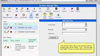 Test Management Tool: vManage