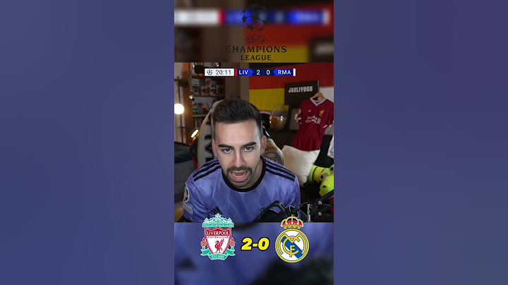 Liverpool 2-5 Real Madrid octavos Champions mi reacción 🤯