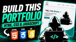 Full I Built This Portfolio Website Using Only HTML, CSS & JS News