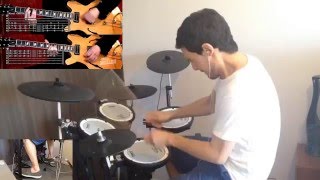 The Strokes - Gratisfaction - Collab with Jorge Orellana (Guitars/Drum Cover)