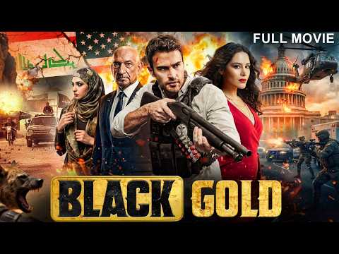 BLACK GOLD - Hollywood Action Movie Hindi Dubbed | Theo James, Ben | Action Thriller Movie In Hindi