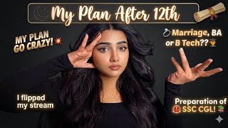 What's My Plans After 12th 🎓 | BA + SSC CGL Preparation #ssc #vlog #after12th