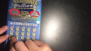$30 Ultimate Millions MA Scratch Off Win