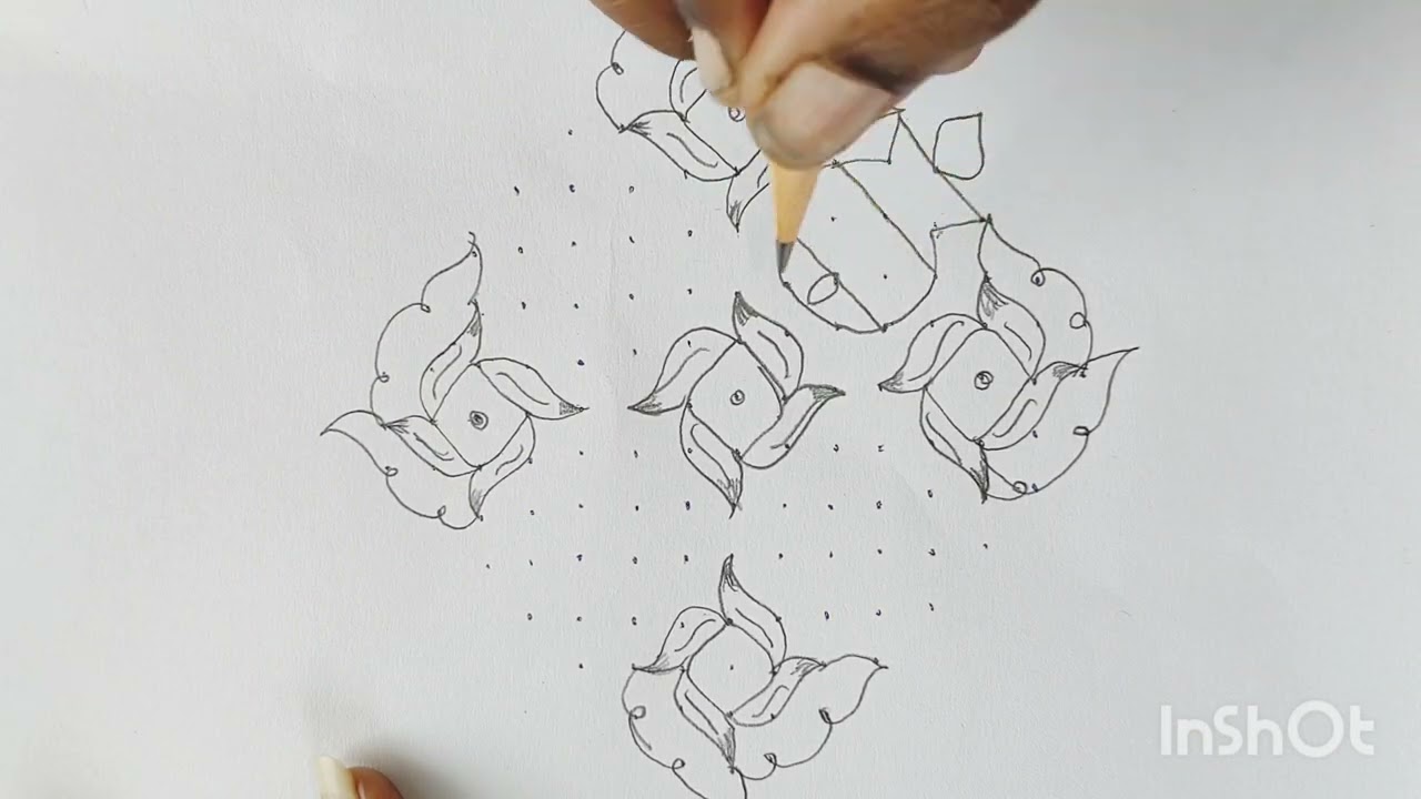 15*3*3 beautiful rangoli 