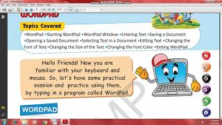 COMPUTER CLASS-3 LESSON -6 WORD PAD (VIDEO-1)