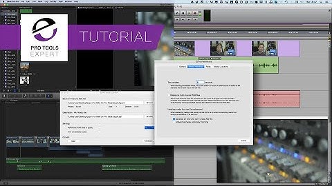 Tutorial: How To Use X2Pro To Export Audio From FCPX & Import Into Pro Tools