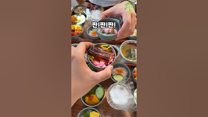 경주에 있다는 낭만 가득한 카이센동집. #경주맛집 #경주동