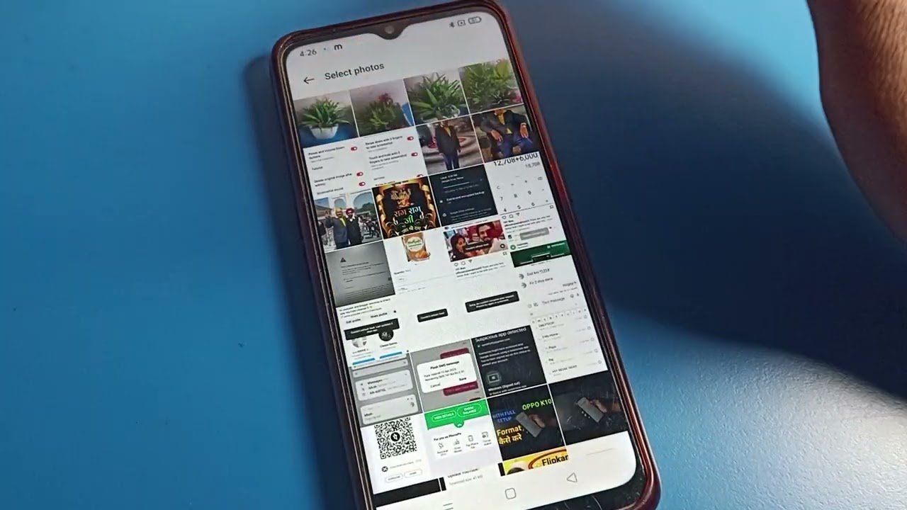 Photo save on contact number oppo A78 5g | how to save photo on contact number