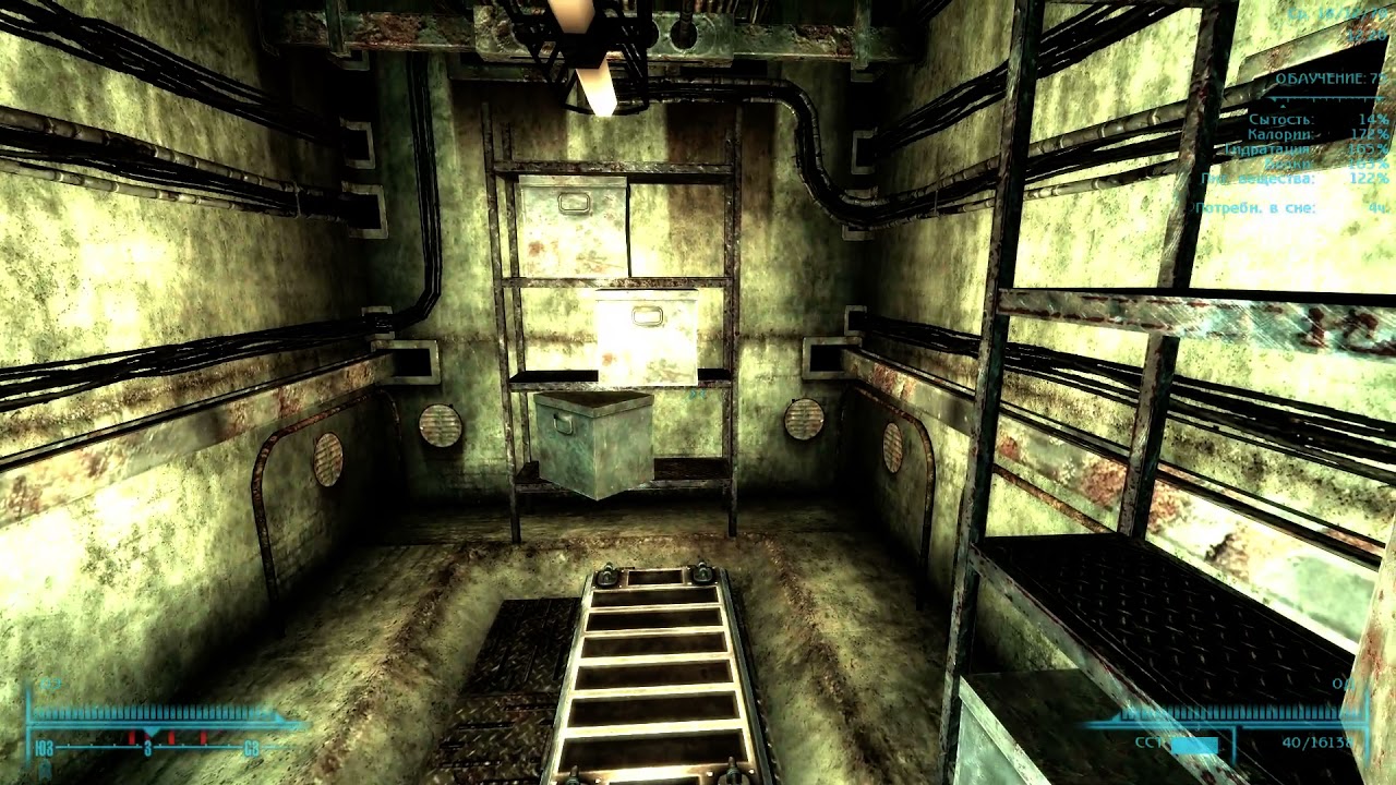 Fallout 3: мод "В поисках "Небес" 2 - Как алмаз в небе", часть 3 (прохождение-гайд, 1080p, 60FPS)