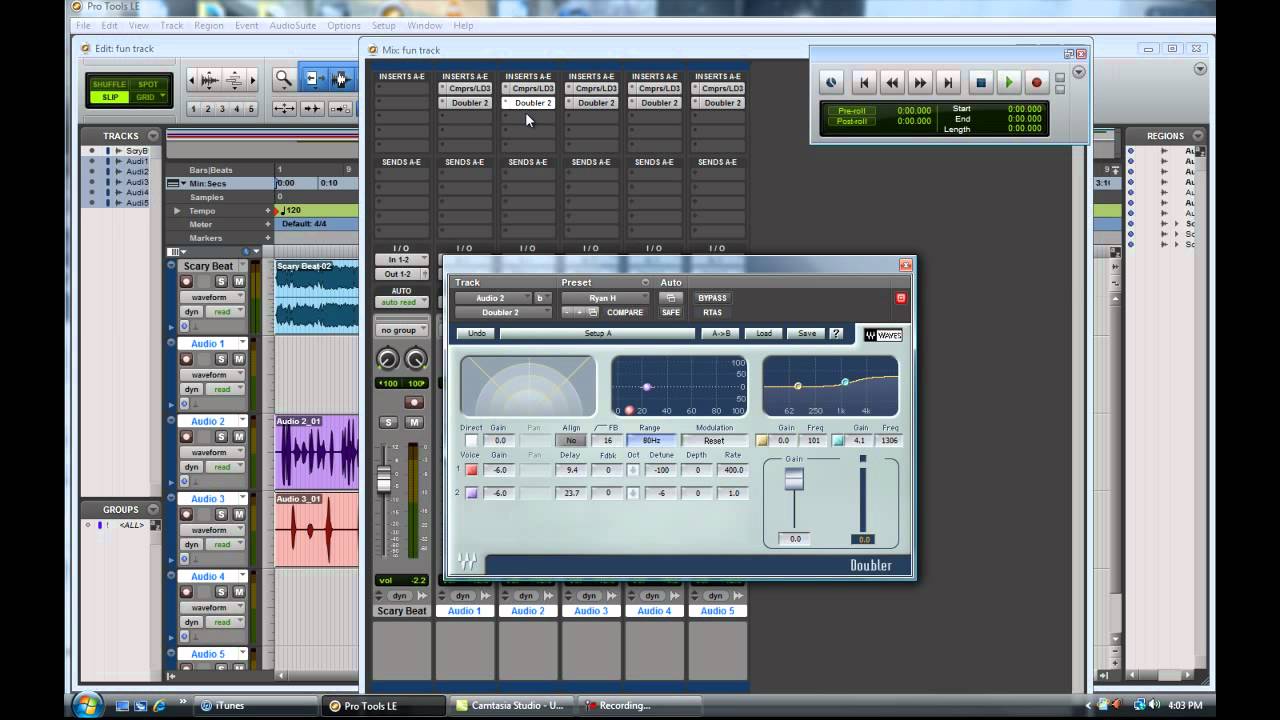 Pro Tools 8 Doubler