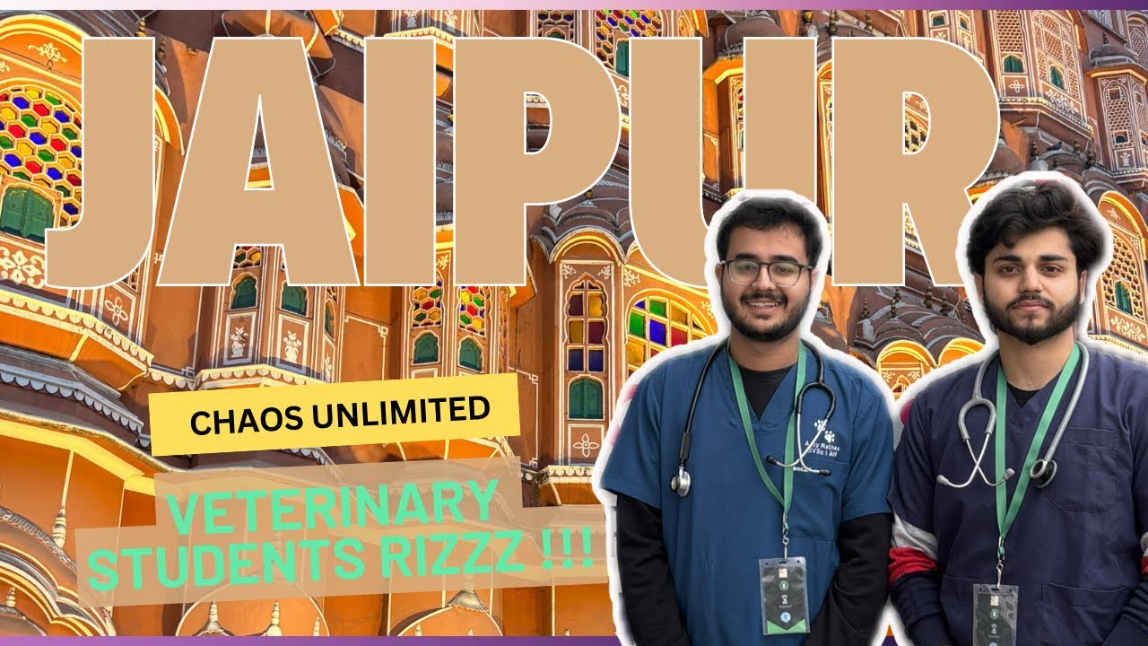 Veterinary Student's Life ft. Jaipur and Avian Workshop ✨❤️ 