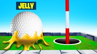 I Got TROLLED WITH GLUE In GOLF IT! (Funny)