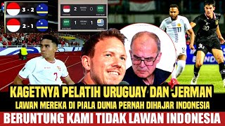 Uruguay and Germany coaches shocked after learning their opponents were defeated by Indonesia