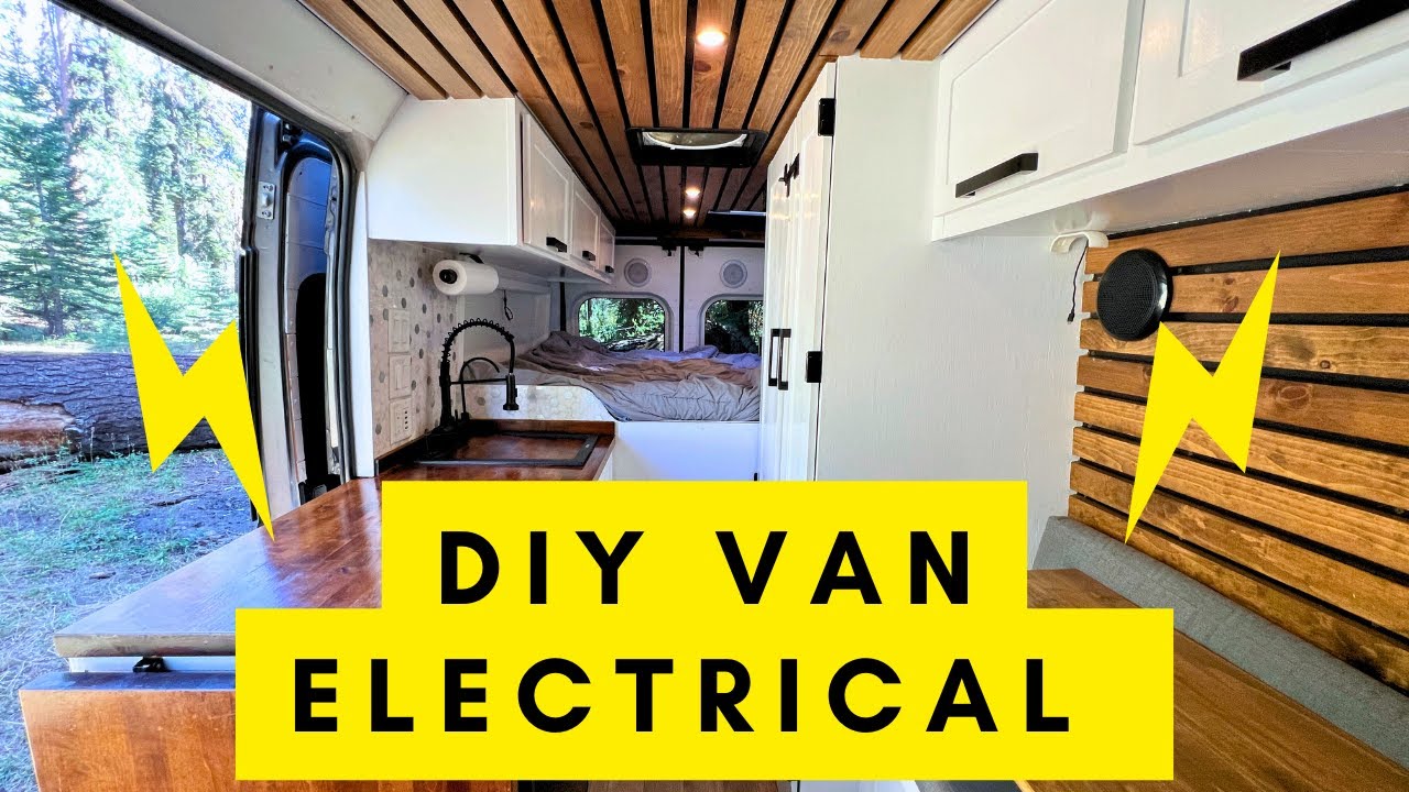 My DIY Camper Van Electrical System (Full Walkthrough) - YouTube