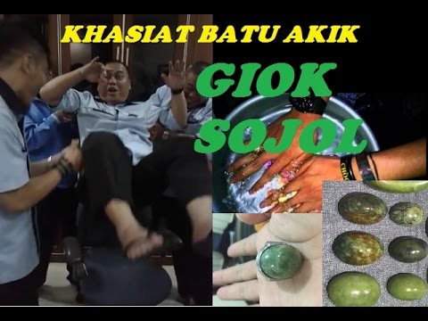 KHASIAT BATU AJAIB GIOK SOJOL - MUJIZAT GREEN SOJOL DARI PALU