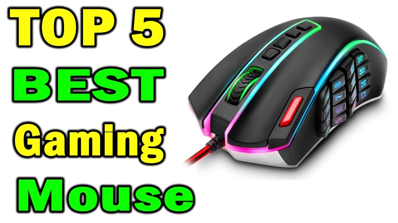 Top 5 Best Gaming Mouse In 2021 YouTube