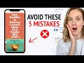 5 Mistakes That Kill Your Funnel's Performance &amp; How To Fix Them