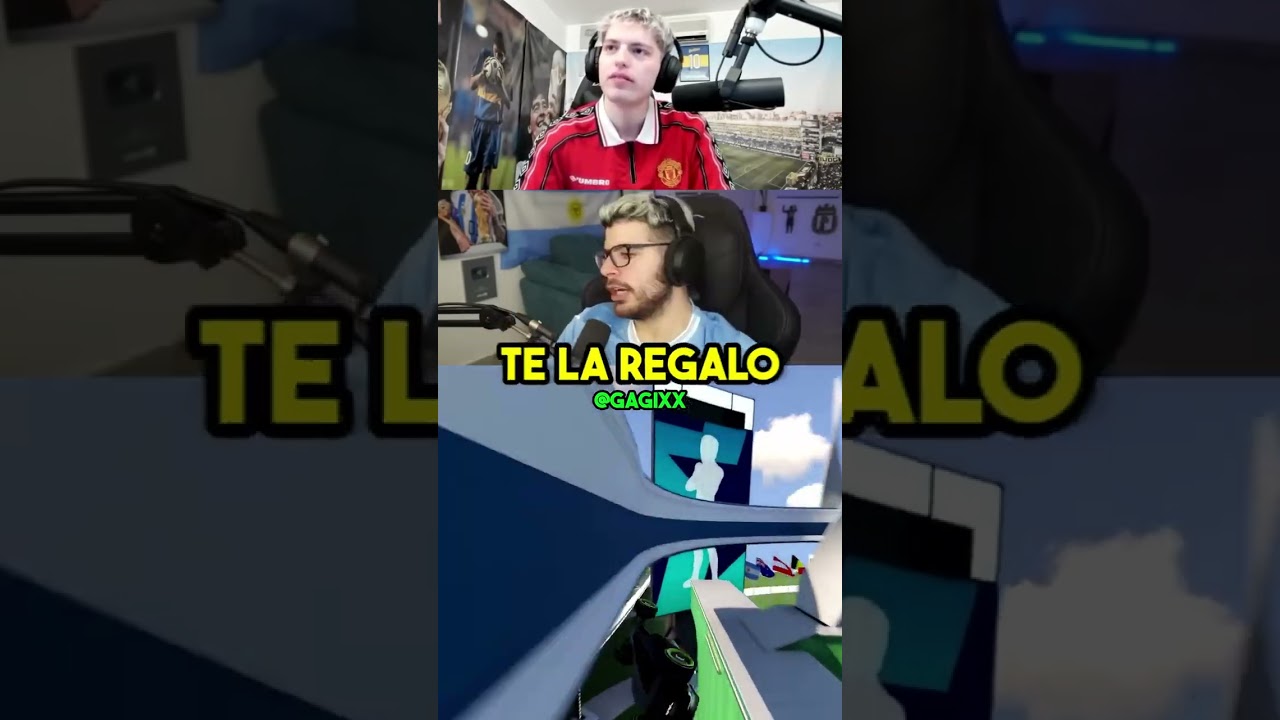 LACOBRA le REGALA a RIQUELME A DAVO