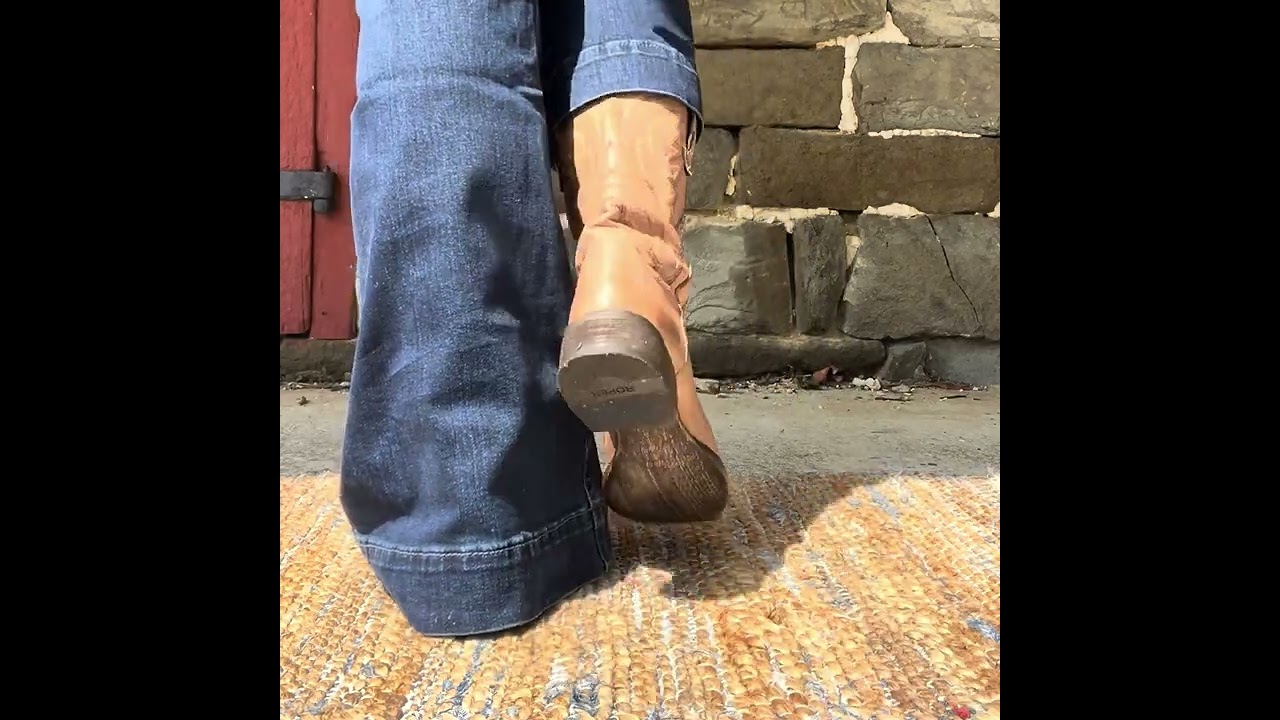 Roper Women's Lindsey Tan Square Toe Boot 09-021-0910-3527 TA