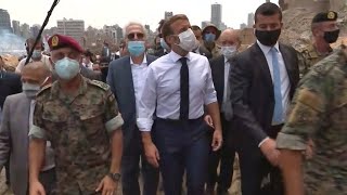 Macron urges world leaders to aid Lebanon