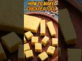 How to Make Chickpea Tofu Recipe at Home | Best Snack Veg Chickpea Tofu #snacksrecipe #shorts