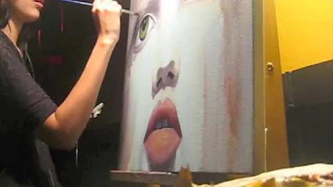 Live Painting by Ashley Bowers