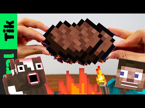 Eating Minecraft Barbeque For Dinner 