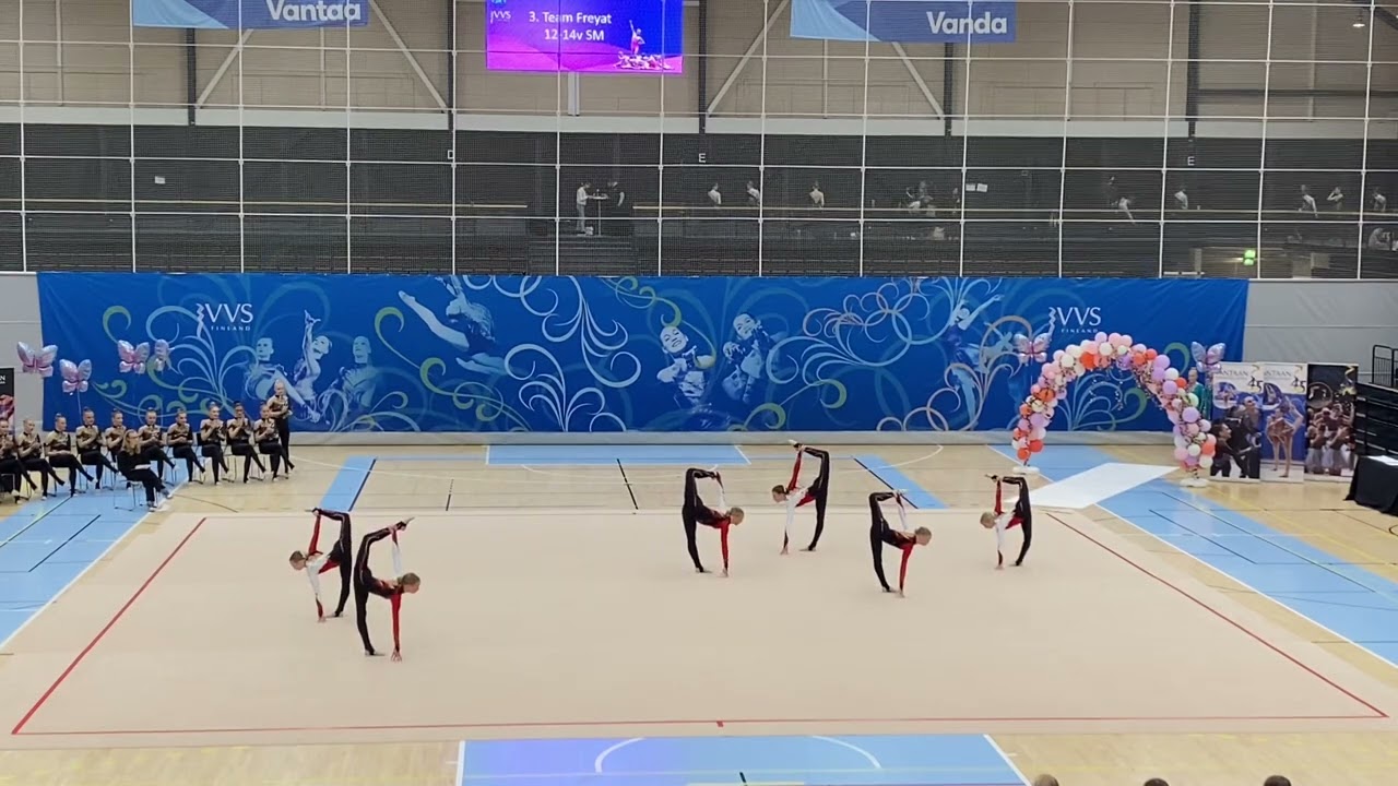 🥈Team Freyat - HyVoLi ja Järvenpään Voimistelijat, Vantaa Cup 21.4.24, 12-14 SM