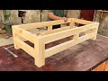 Ingenious techniques woodworking workers  rustic large woodworking products wooden furniture