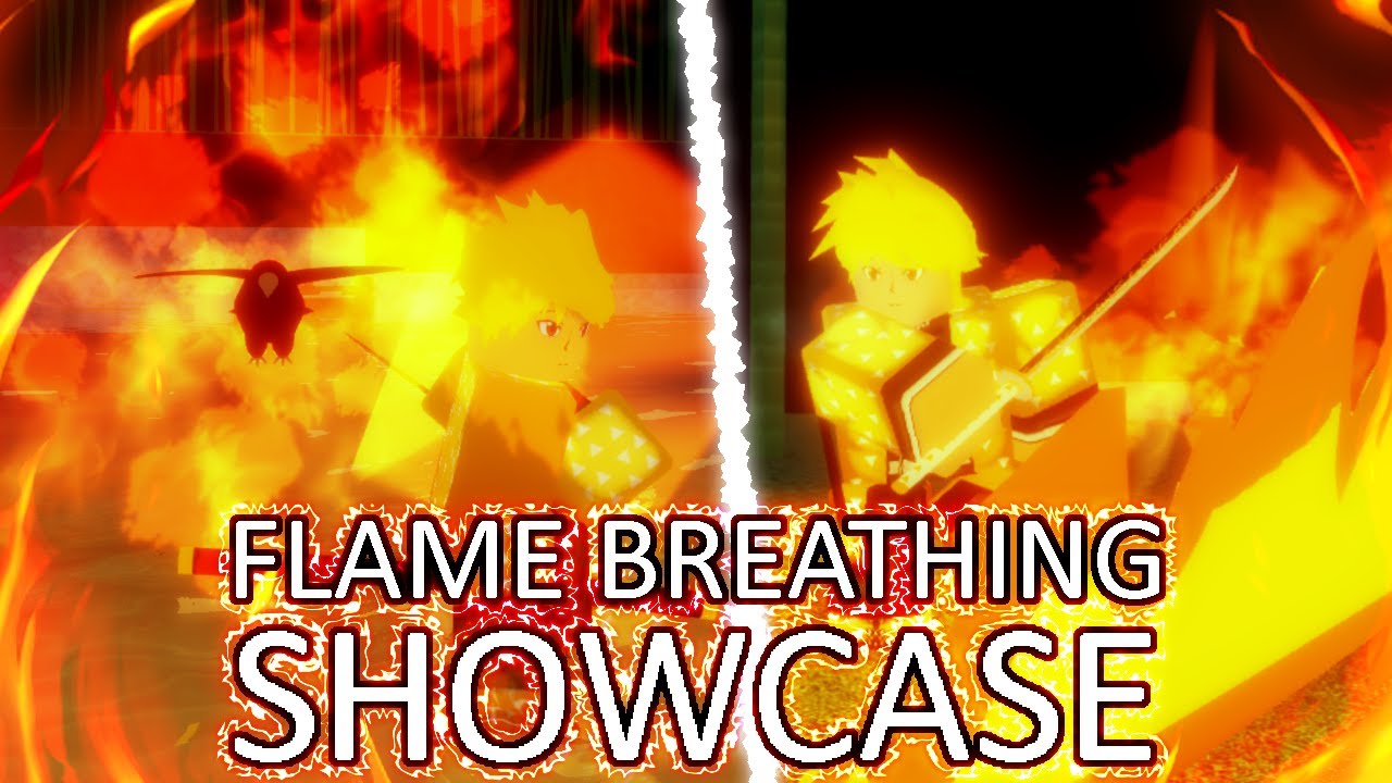 HOW TO GET FLAME BREATHING+SHOWCASE in Demon Slayer RPG 2 