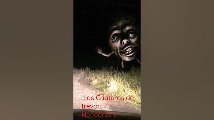 Todas las criaturas de trevor Henderson.