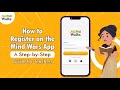 How to register on the mind wars app a stepbystep guide for teachers