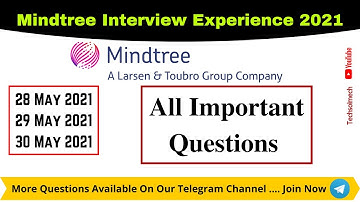 🔴MINDTREE INTERVIEW EXPERIENCE 2021 || 28/29/30 MAY 2021🔥